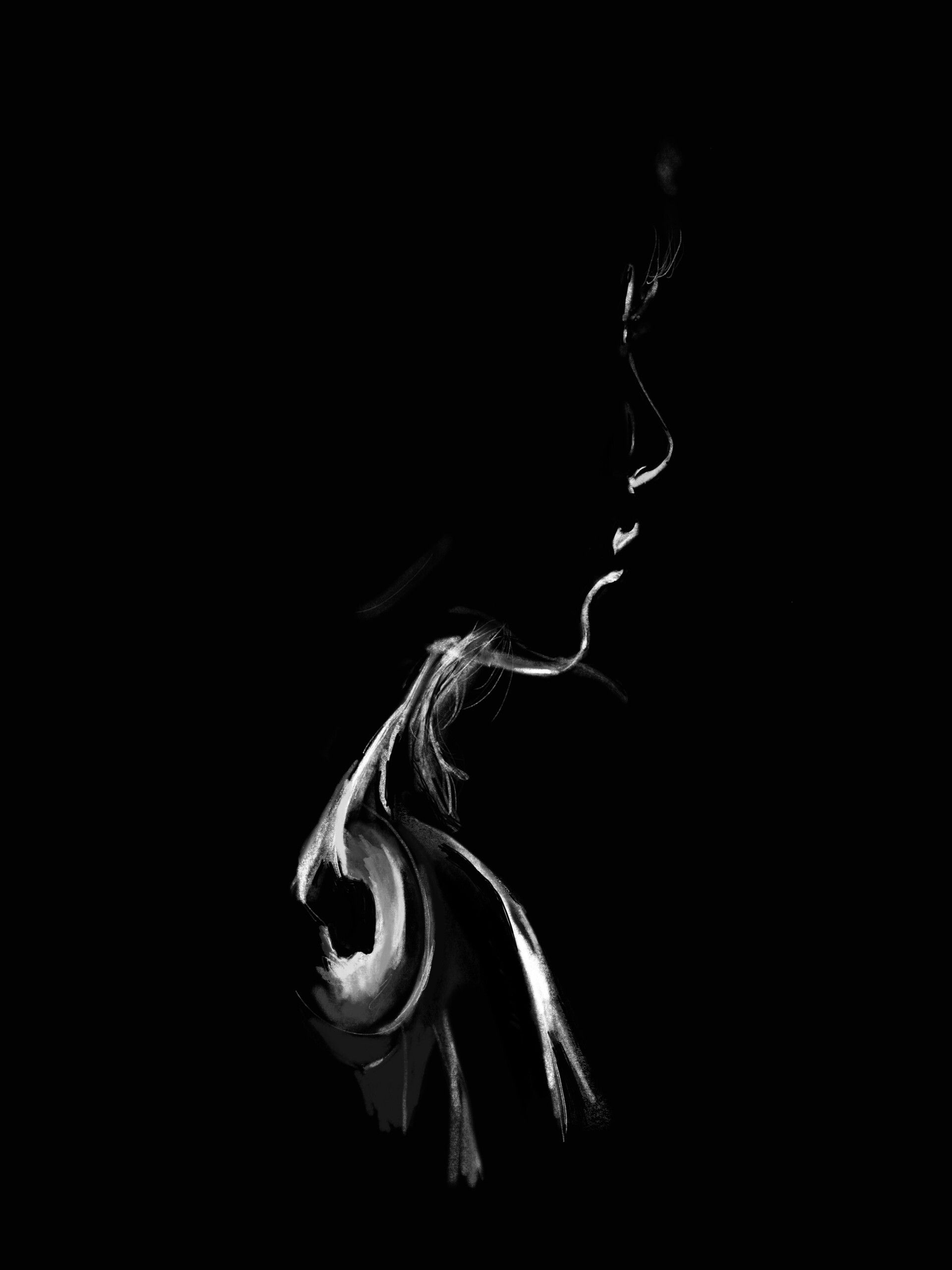 Black and white study