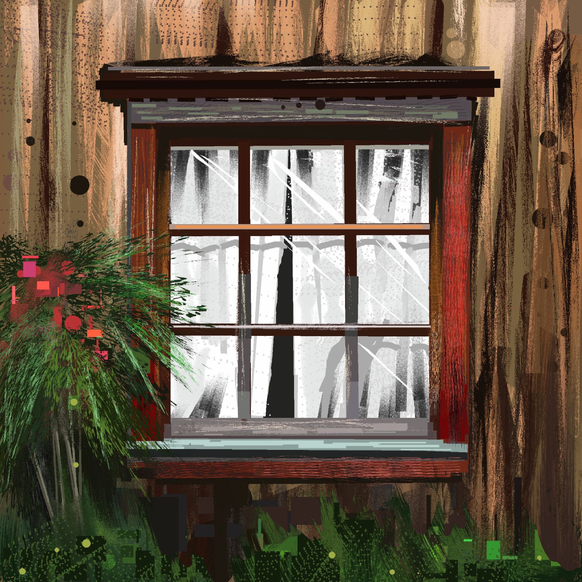 HEAVYJAN challenge day 18 - a window study