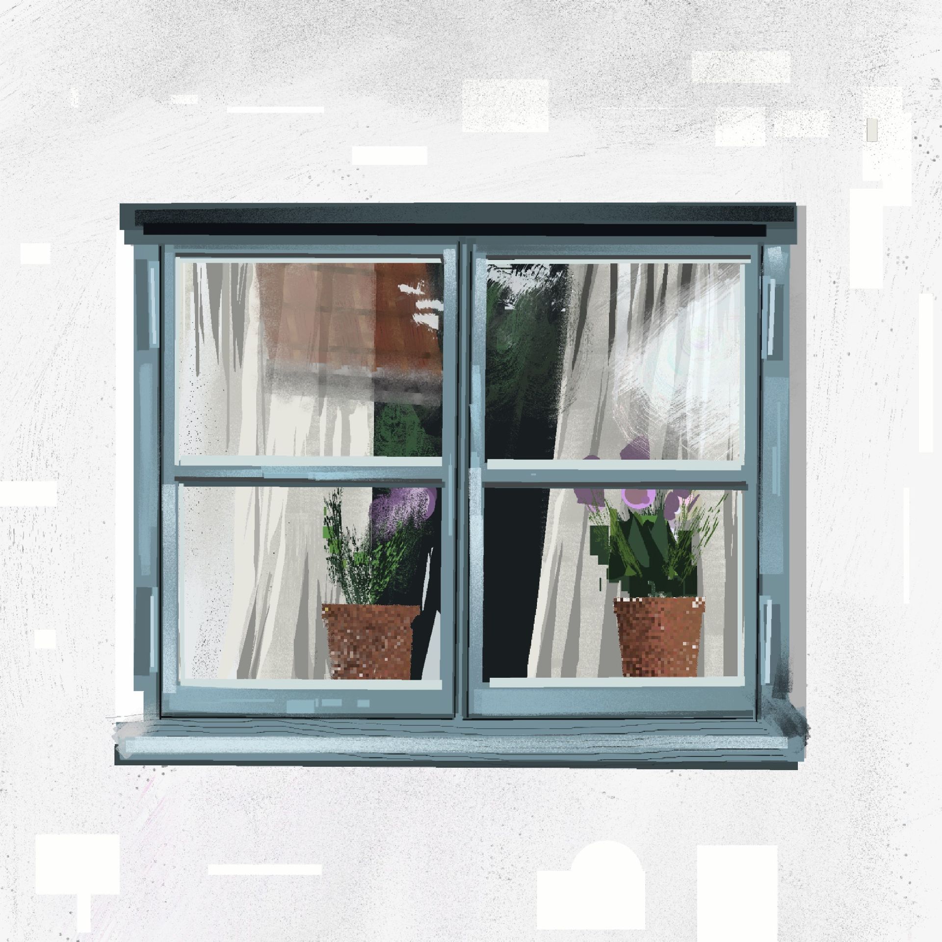 HEAVYJAN challenge day 19 - a window study