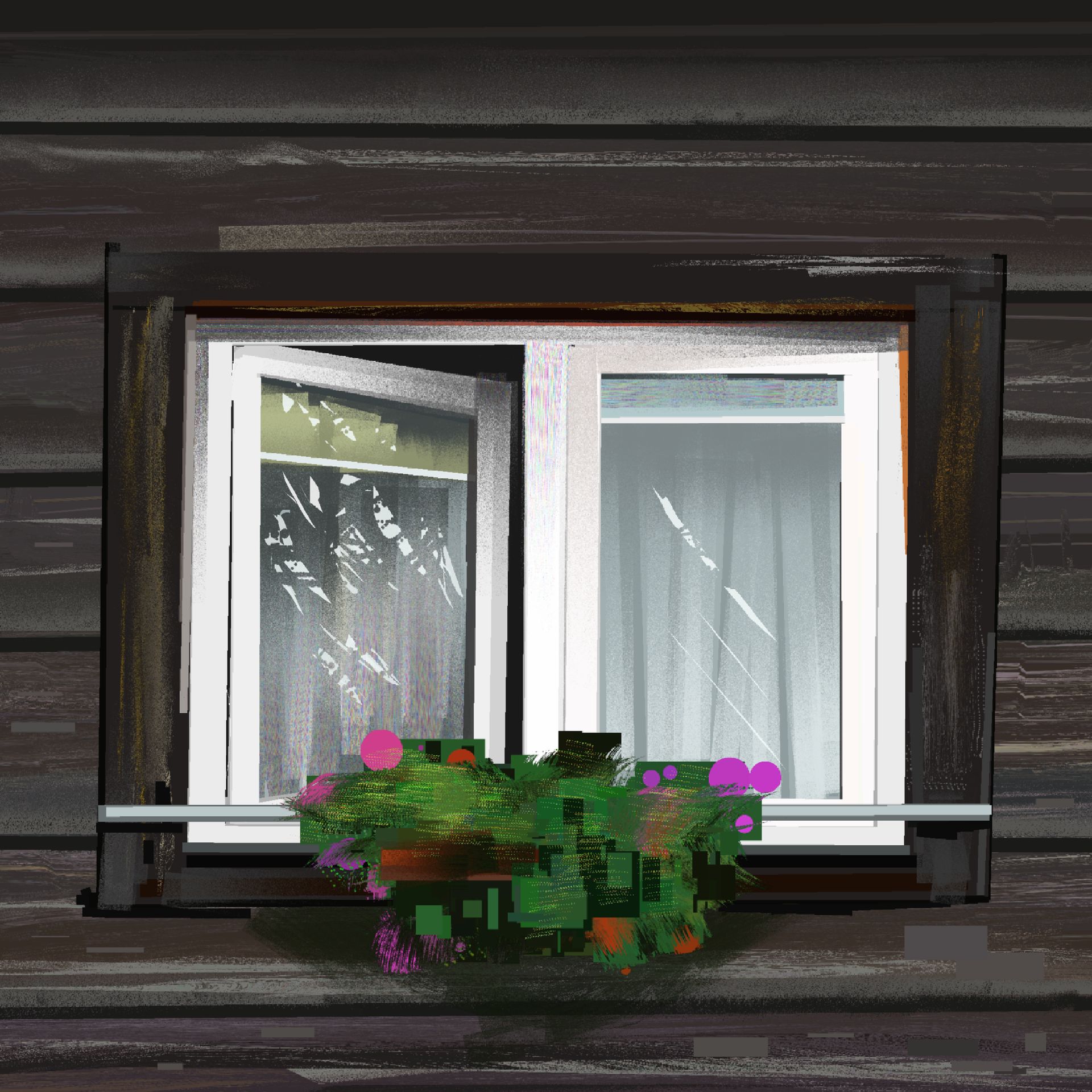 HEAVYJAN challenge day 20 - a window study