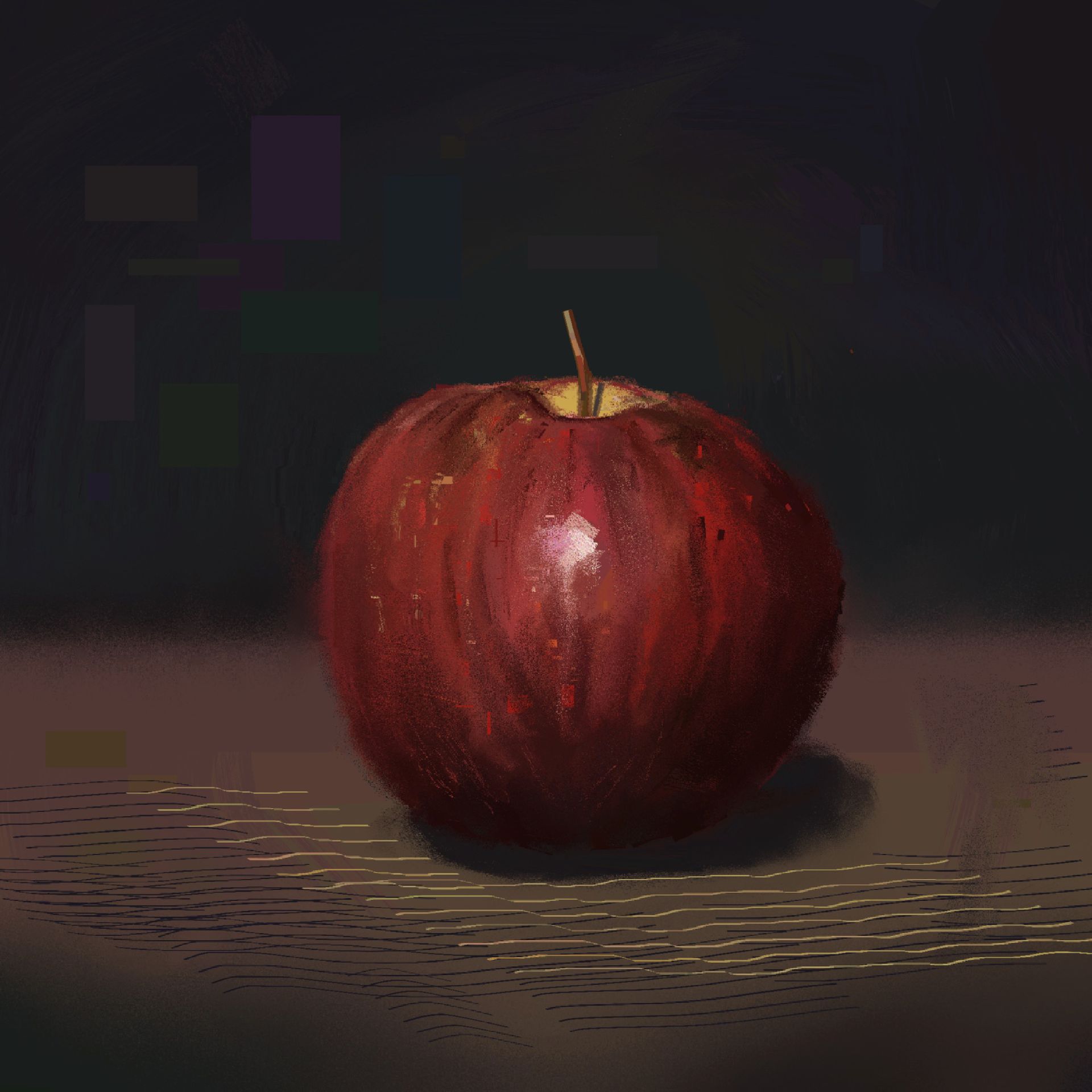 HEAVYJAN challenge day 12 - an apple study