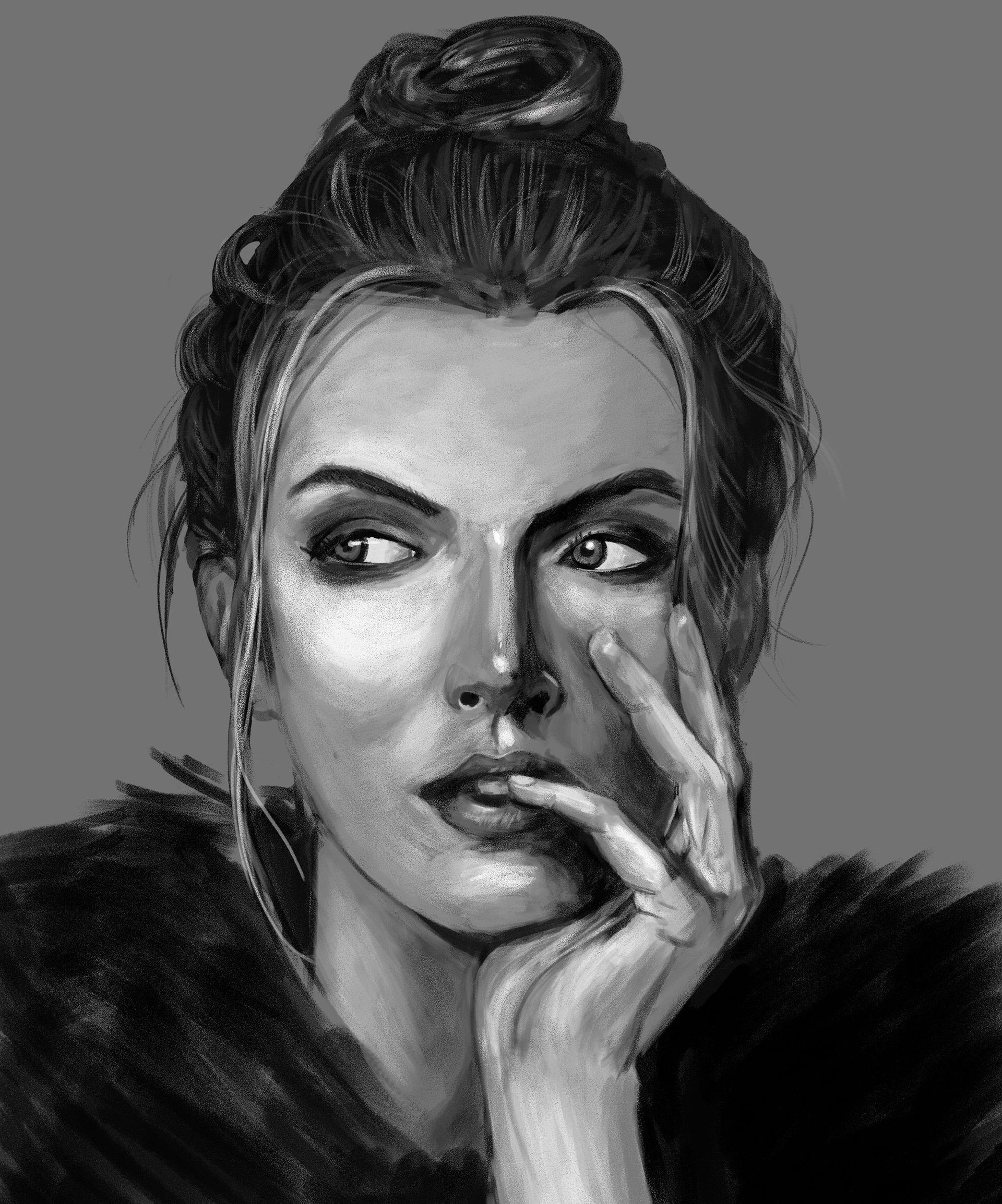 From the archives, a portrait study